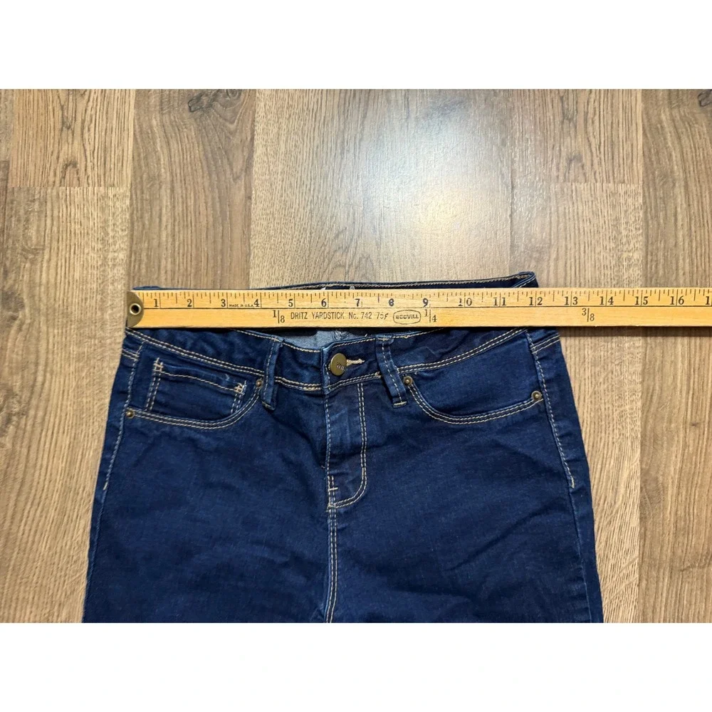 YMI Girl Jeans Girls Size 16 Dark Wash Denim Straight Leg Stretch Excellent